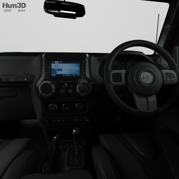 Jeep Wrangler Project Kahn Jc300 Chelsea Black Hawk 2 Door Rhd With Hq Interior 2016 3d Model Vehicles On Hum3d