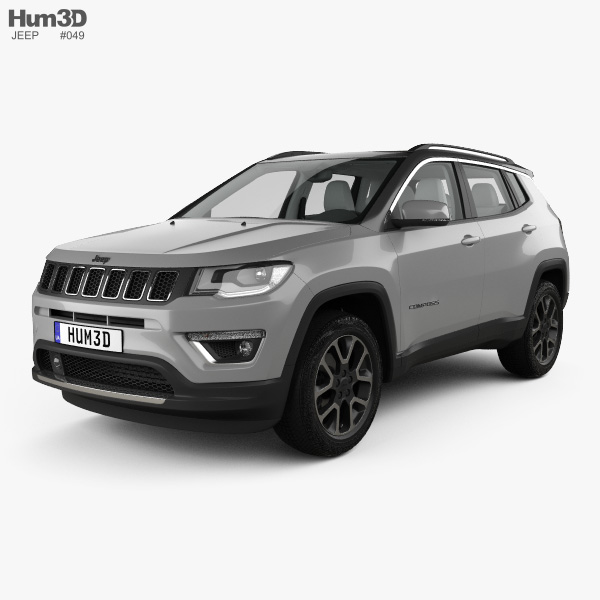 Jeep Compass Limited with HQ interior 2021 3D model