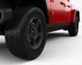 Jeep Gladiator Rubicon with HQ interior 2022 3d model