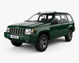 Jeep Grand Cherokee 1999 3D model