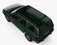 Jeep Grand Cherokee 1999 3d model top view