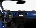 Jeep Wrangler 4 porte Unlimited Rubicon con interni 2018 Modello 3D dashboard