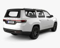 Jeep Grand Wagoneer concept 2020 3D模型 后视图