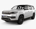 Jeep Grand Wagoneer concept 2020 3d model