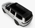 Jeep Grand Wagoneer 带内饰 2020 3D模型 顶视图