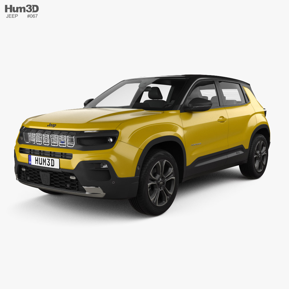 Jeep Avenger e 1st Edition 2023 3D model