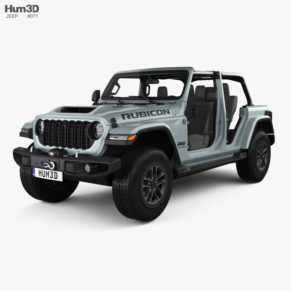Jeep Wrangler Unlimited Rubicon 392 2024 3Dモデル