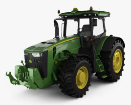 John Deere 8360R Tractor 2012 3D model