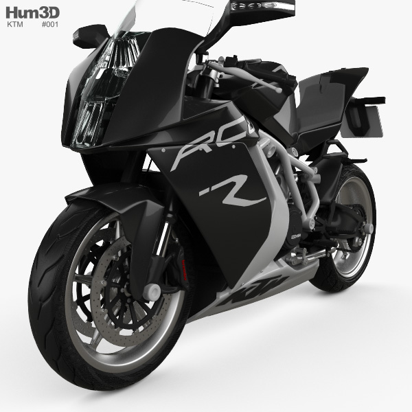 KTM 1190 RC8 R 2012 3D model