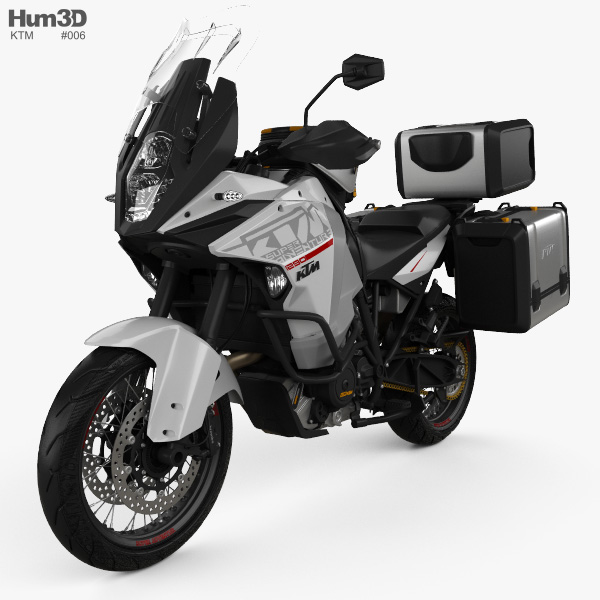 KTM 1290 Super Adventure 2015 3D model