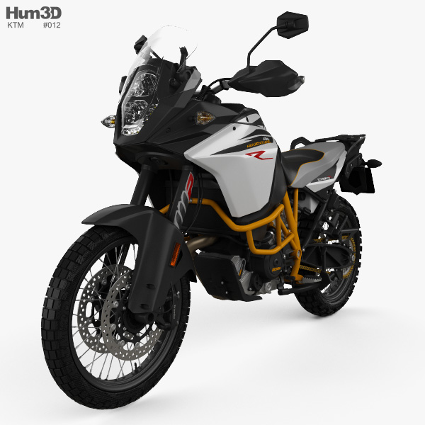 KTM 1090 Adventure R 2017 3D model