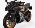 KTM 390 RC with HQ dashboard 2017 Modello 3D