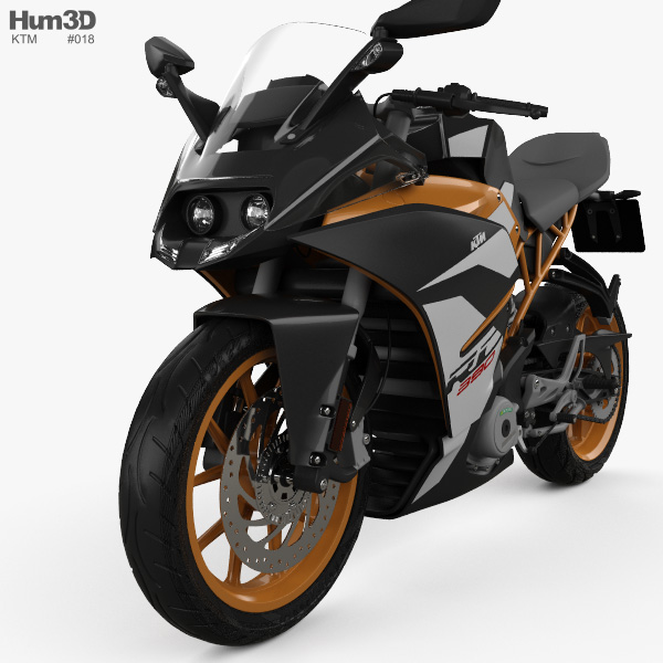 Ktm 390 Rc 2017 3d Model Vehicles On Hum3d