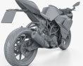KTM 390 RC with HQ dashboard 2017 Modello 3D