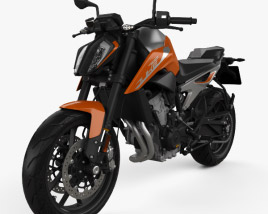 3D model of KTM 790 Duke 2018