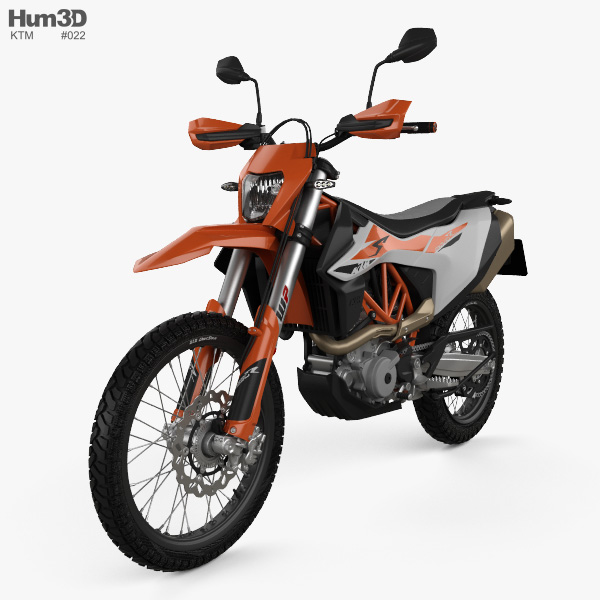 KTM 690 Enduro R 2020 3D model