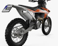KTM 250 SX-F 2020 Modèle 3d vue arrière