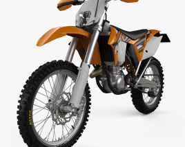 KTM EXC 450 2014 3D model