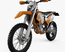 KTM EXC 450 2016 3D model