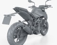 KTM 390 Duke 2020 3D 모델 