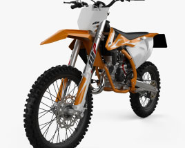 KTM SX85 2018 3D model