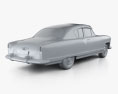 Kaiser DeLuxe 2-door sedan 1951 3d model