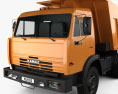 Kamaz 1977 덤프 트럭 1977 3D 모델 