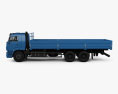 Kamaz 65117 Camión de Plataforma 2014 Modelo 3D vista lateral