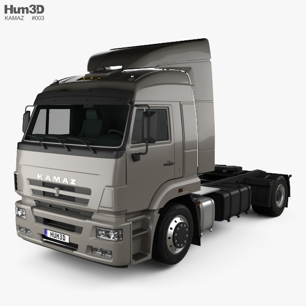KamAZ 5460 Camion Trattore 2010 Modello 3D