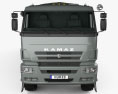 Kamaz 63501 Mustang Truck 2011 3Dモデル front view