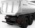 Kamaz 6520 Tipper Truck 2009 Modelo 3D