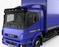 KamAZ 5308 A4 Box Truck 2013 3d model