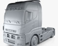 KamAZ 5490 S5 トラクター・トラック 2014 3Dモデル clay render