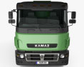 Kamaz 65802 Dumper Truck 2013 3d model front view