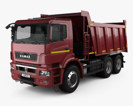 KamAZ 6580 K5 Dump Truck 2016 3D model