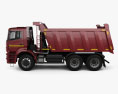 KamAZ 6580 K5 Dump Truck 2016 3d model side view