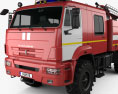KamAZ 43502 消防車 2017 3Dモデル