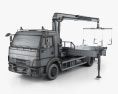 KamAZ 658625-0010-03 Tow Truck 2018 3d model wire render