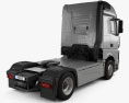 KamAZ 54901 トラクター・トラック 2018 3Dモデル 後ろ姿