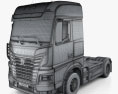 KamAZ 54901 트랙터 트럭 2018 3D 모델  wire render
