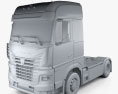 KamAZ 54901 トラクター・トラック 2018 3Dモデル clay render