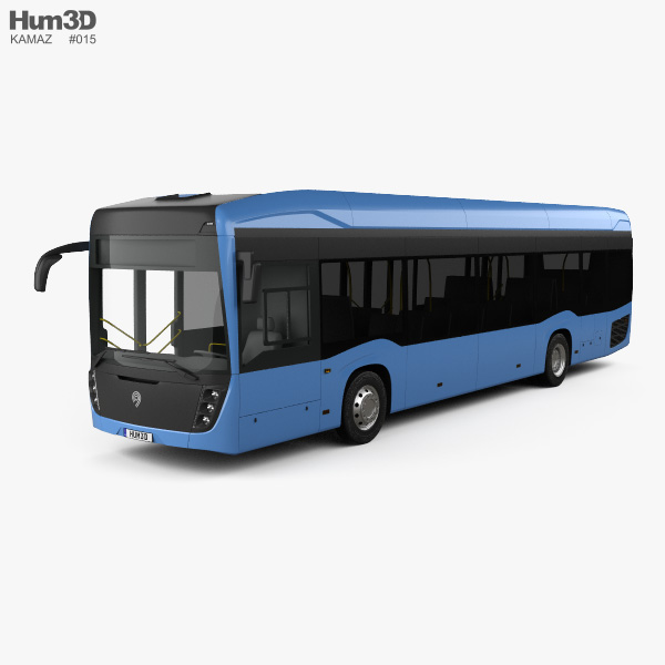 KamAZ 6282 bus 2018 3D model