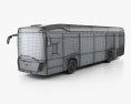 KamAZ 6282 バス 2018 3Dモデル wire render