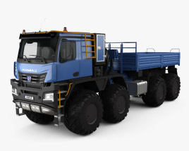 KamAZ 6355 Arctica Truck 2019 Modelo 3d