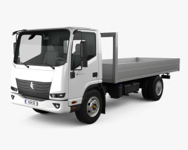 KamAZ Kompas 9 Flatbed Truck 2022 3D model