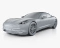 Karma Revero GT 2022 Modelo 3D clay render