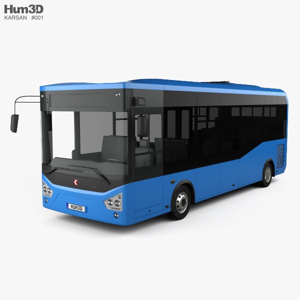 Karsan Atak bus 2014 3D model
