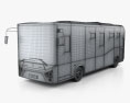 Karsan Atak 公共汽车 2014 3D模型 wire render
