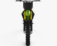 Kawasaki KX250F 2012 3D模型 正面图