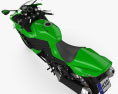 Kawasaki Ninja ZX-14R 2012 Modelo 3D vista superior